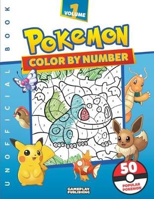 Book cover for Pokemon Color By Number