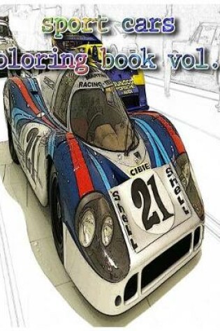 Cover of Sport Cars Coloring book Vol.6