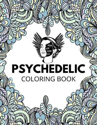 Book cover for Psychedelic coloring book