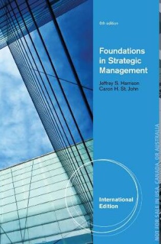 Cover of Foundations in Strategic Management, International Edition