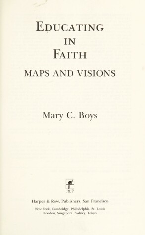 Book cover for Educating in Faith