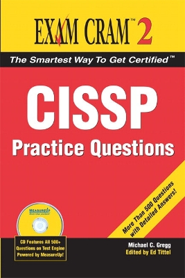 Book cover for CISSP Practice Questions Exam Cram 2