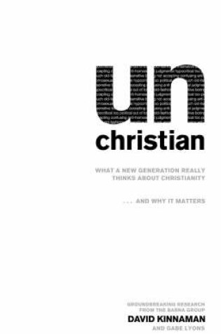 Cover of Unchristian