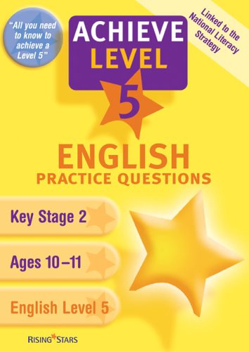 Book cover for English Level 5 Practice Questions