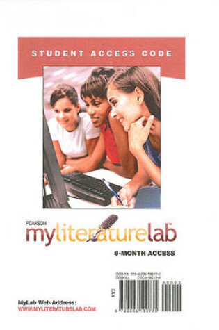 Cover of MyLiteratureLab -- Standalone Access Card (6-month access)