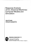 Book cover for Response Analysis of a.c. Electrical Machines : Computer Models and Simulation