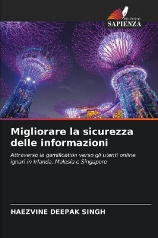 Cover of Migliorare la sicurezza delle informazioni