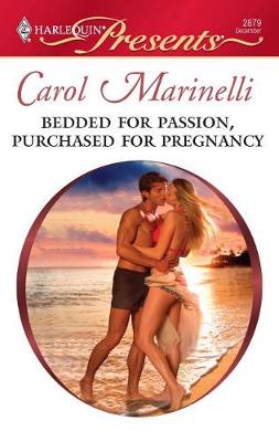 Book cover for Bedded for Passion, Purchased for Pregnancy