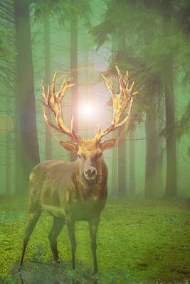 Book cover for Deer in the Emerald Green Forest Journal