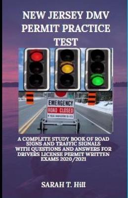 Book cover for New Jersey DMV Permit Practice Test