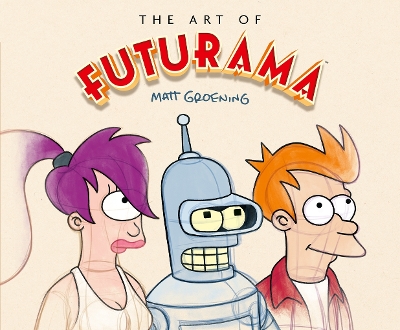 Book cover for The Art of Futurama