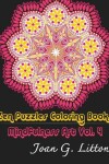 Book cover for Zen Puzzles Coloring Books Mindfulness Vol. 4