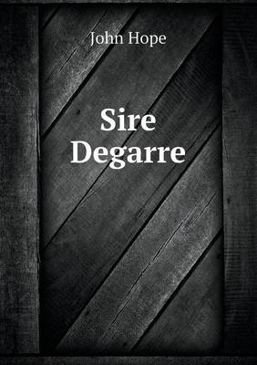 Book cover for Sire Degarre