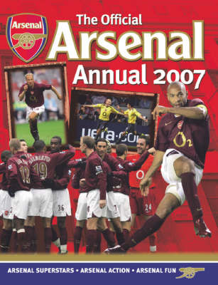 Book cover for The Official Arsenal FC Annual