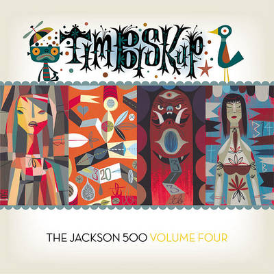 Book cover for Tim Biskup's Jackson 500 Volume 4