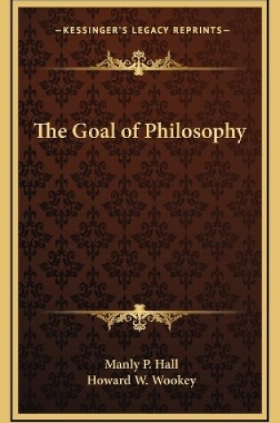 Cover of The Goal of Philosophy