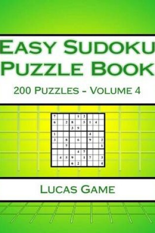 Cover of Easy Sudoku Puzzle Book Volume 4