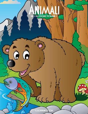 Book cover for Animali Libro da Colorare per Bambini 2