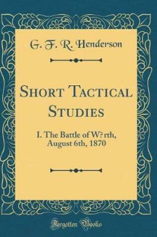 Cover of Short Tactical Studies