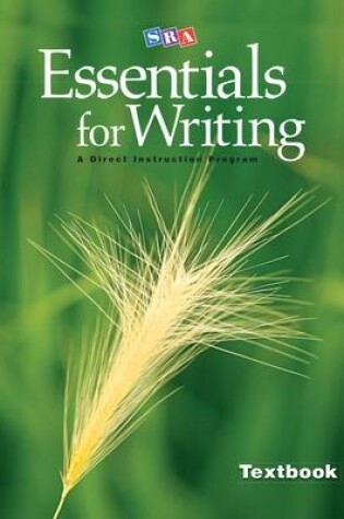 Cover of SRA Essentials for Writing Textbook
