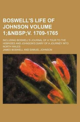 Cover of Boswell's Life of Johnson Volume 1;