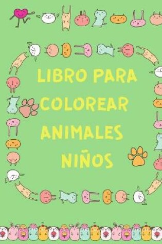 Cover of Libro para Colorear Animales Ninos