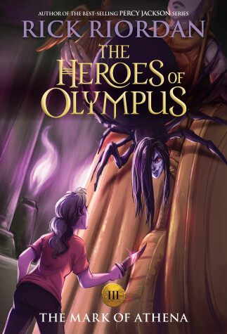 Book cover for Heroes of Olympus, The Book Three: Mark of Athena, The-(new cover)