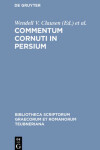 Book cover for Commentum Cornuti in Persium