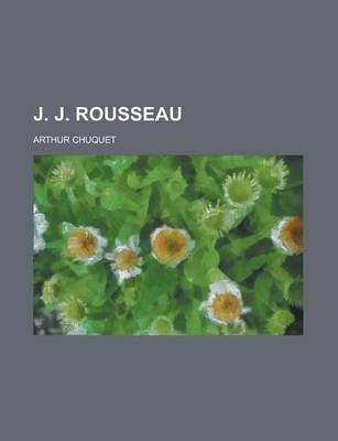 Book cover for J. J. Rousseau