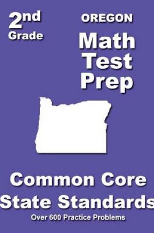 Cover of Oregon 2nd Grade Math Test Prep