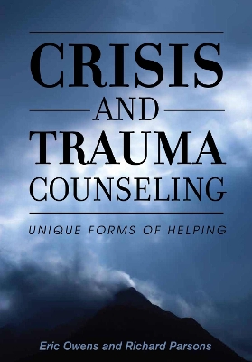 Book cover for Crisis and Trauma Counseling