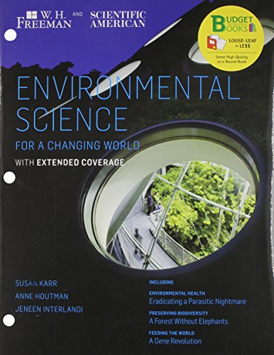 Book cover for Loose-Leaf Version for Scientific American Environmental Science Expanded & Launchpad 6 Month Access Card