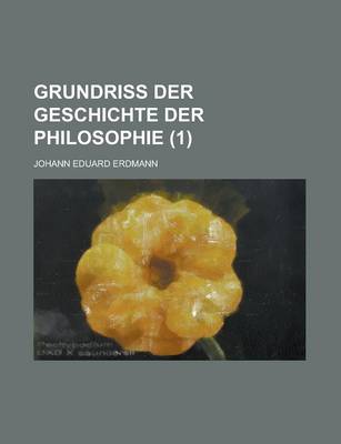 Book cover for Grundriss Der Geschichte Der Philosophie (1)