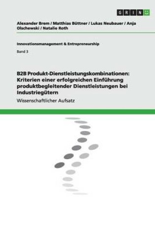 Cover of B2B Produkt-Dienstleistungskombinationen