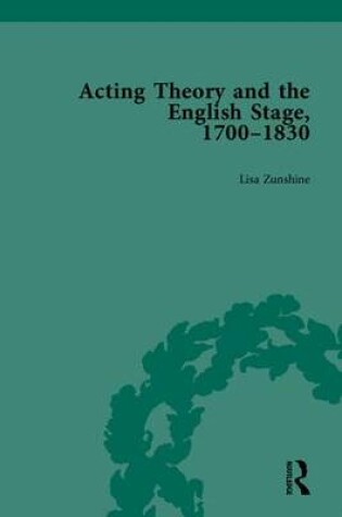 Cover of Acting Theory and the English Stage, 1700-1830