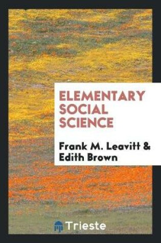 Cover of Elementary Social Science