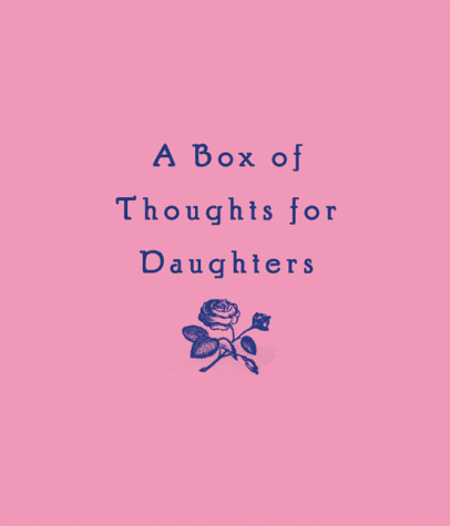 Book cover for Box of Thoughts for Daughters