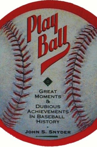 Cover of Play Ball!