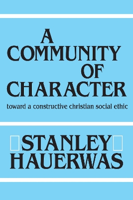 Book cover for A Community of Character