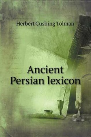 Cover of Ancient Persian lexicon