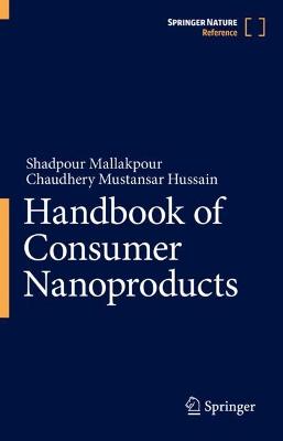 Cover of Handbook of Consumer Nanoproducts