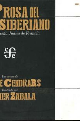 Cover of La Prosa del Transiberiano y de La Pequea Juana de Francia