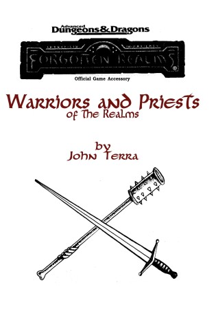 Cover of Warriors and Priests of the Realms