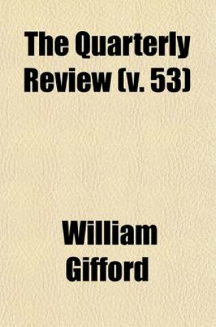 Cover of The Quarterly Review (Volume 53)