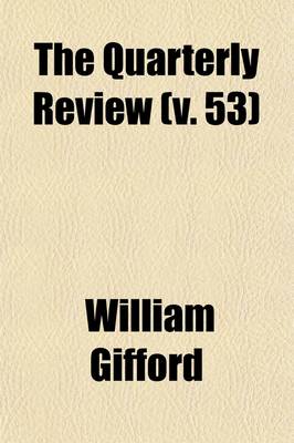 Book cover for The Quarterly Review (Volume 53)