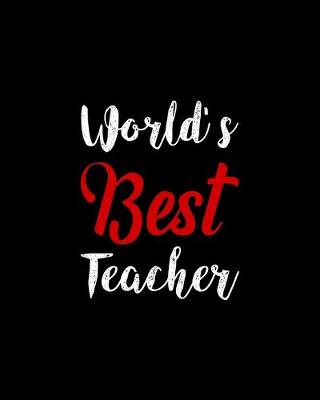 Book cover for World's Best Teacher