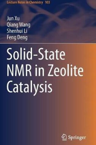 Cover of Solid-State NMR in Zeolite Catalysis