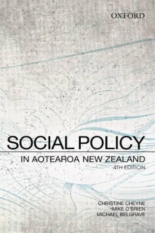 Cover of Social Policy in Aotearoa New Zealand