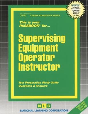 Book cover for Supervising Equipment Operator Instructor