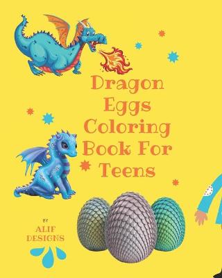 Book cover for Dragon Eggs Coloring Book